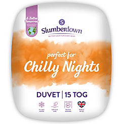 Chilly Nights 15 Tog Winter Duvet by Slumberdown