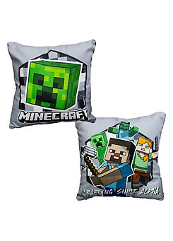 Circle Reversible 40x40cm Cushion by Minecraft
