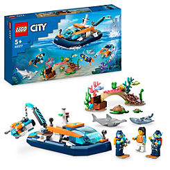 City Explorer Diving Boat Toy Ocean Set by LEGO