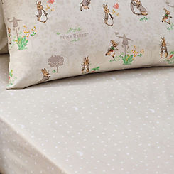 Classic 100% Cotton Fitted Sheet by Peter Rabbit