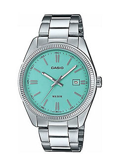 Classic Collection Analogue Turquoise Unisex Watch by Casio