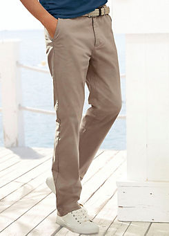 Classic Cotton Chinos by H.I.S