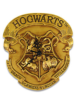 Classic Crest Hogwarts Clock by Harry Potter
