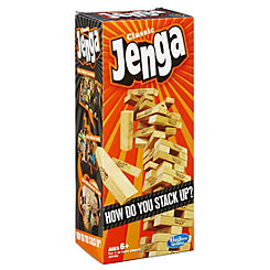 Classic Jenga Game by Hasbro