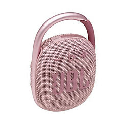 Clip 4 Waterproof Portable Bluetooth Speaker - Pink by JBL