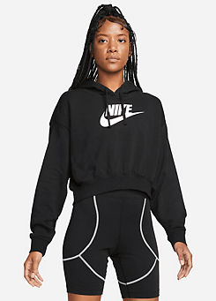 Club Fleece Cropped Hooded Sweatshirt by Nike