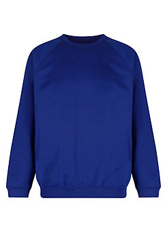Cobalt Unisex School Sweatshirt by Trutex