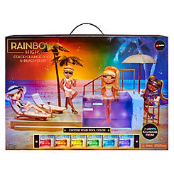 Colour Change Pool & Beach Club Playset by Rainbow High