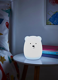 Colour Changing LED Silicone Bear Night Light by Glow