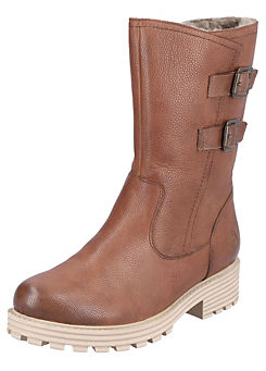 Contrast Sole Winter Boots by Remonte