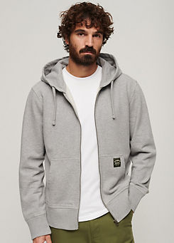 Contrast Stitch Relax Zip Hoodie by Superdry