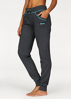 Contrasting Seam Jogging Pants by Bench. Loungewear