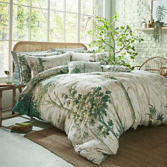 Coppice Forest 100% Cotton Sateen 220 Thread Count Duvet Cover Set by Graham & Brown