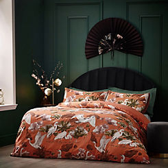 Coral Kushiro 180 Thread Count Duvet Cover Set by Wylder