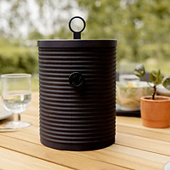 Cosiscoop Iconic Black Fire Lantern by Pacific Lifestyle