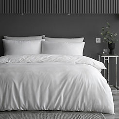 Cotton Waffle Stripe Duvet Cover Set Content by Terence Conran