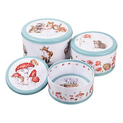 Country Set Cake Tin Nest by Wrendale Designs