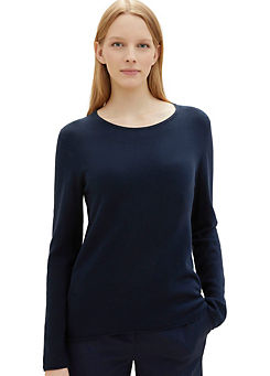 Crew Neck Jumper by Tom Tailor