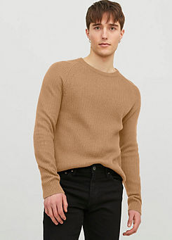 Crew Neck Knitted Sweater by Jack & Jones