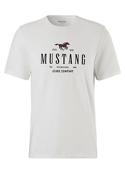 Crew Neck T-Shirt by Mustang