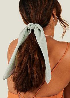 Crinkle Scrunchie Scarf by Accessorize
