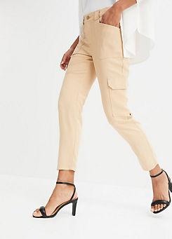 Cropped Cargo Trousers by bonprix