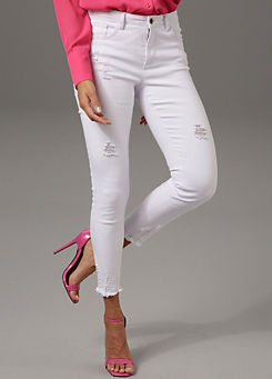 Cropped Skinny Jeans by Aniston