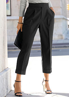 Cropped Trousers by LASCANA