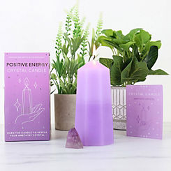 Crystal Candle - Positive Energy by Gift Republic