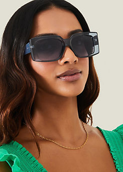 Crystal Square Frame Sunglasses by Accessorize