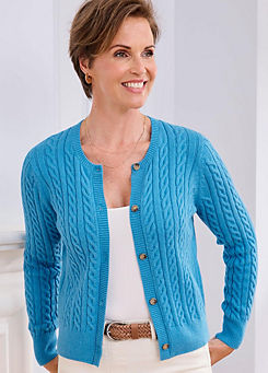 Cutest Cable Cardigan by Cotton Traders