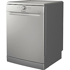 D2FHK26SUK Standard Dishwasher - Silver by Indesit