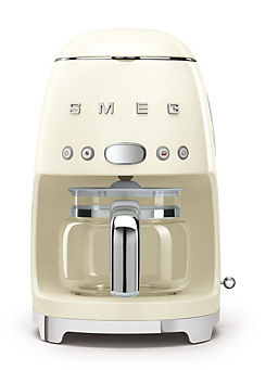 DCF02CRUK Drip Coffee Machine - Cream by SMEG