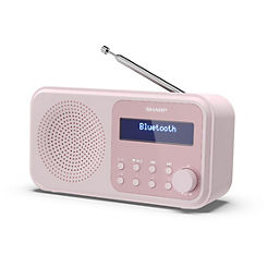 DR-P420(PK) Tokyo Digital Radio DAB/DAB+ & FM with Bluetooth - Pink by Sharp