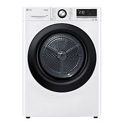 DUAL Dry™ 9KG Heat Pump Tumble Dryer FDV309WN - White by LG