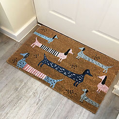 Dachshunds Doormat by Likewise Rugs & Matting