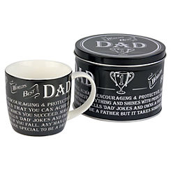 Dad Mug In Tin by Ultimate Gift for Man