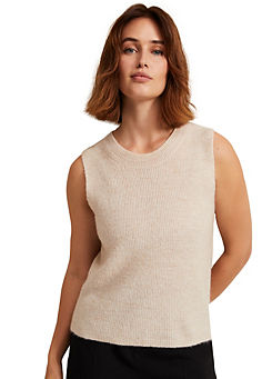 Daniella Mohair Knitted Tank Top by Phase Eight