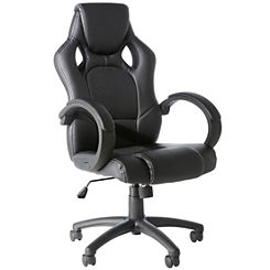 Daytona Faux Leather/Mesh Office/Gamer Chair by Alphason