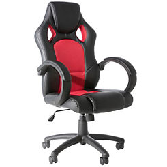 Daytona Faux Leather/Mesh Office/Gamer Chair by Alphason