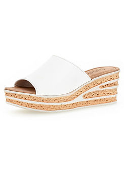 Decorative Wedge Heel Mules by Gabor