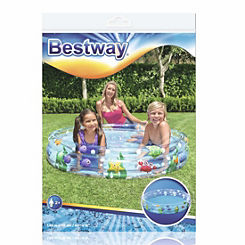 Deep Dive 3 Ring Inflatable Paddling Pool by Bestway®