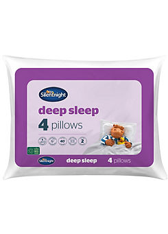 Deep Sleep Pack of 4 Pillows by Silentnight