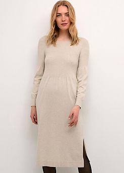 Dela Below Knee Length Knit Dress by Cream