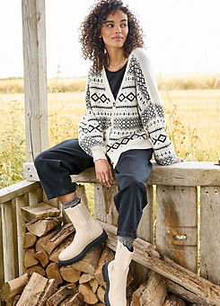 Delilah Aztec Cardigan by Freestyle