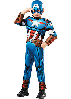 Deluxe Fancy Dress Costume by Captain America