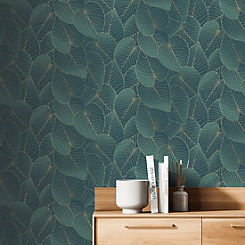 Dendron Leaf Wallpaper by Muriva