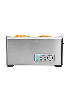 Design Pro 4 Slice Toaster - Stainless Steel by Gastroback