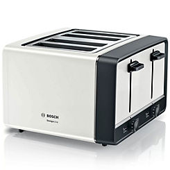 DesignLine Ergo 4 Slice Toaster - White by Bosch