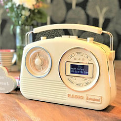 Devon DAB, FM/MW Radio - Cream by Steepletone